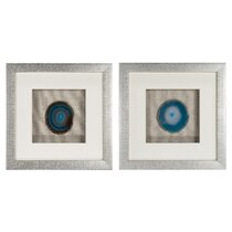 Agate Slice Wall Art | Wayfair